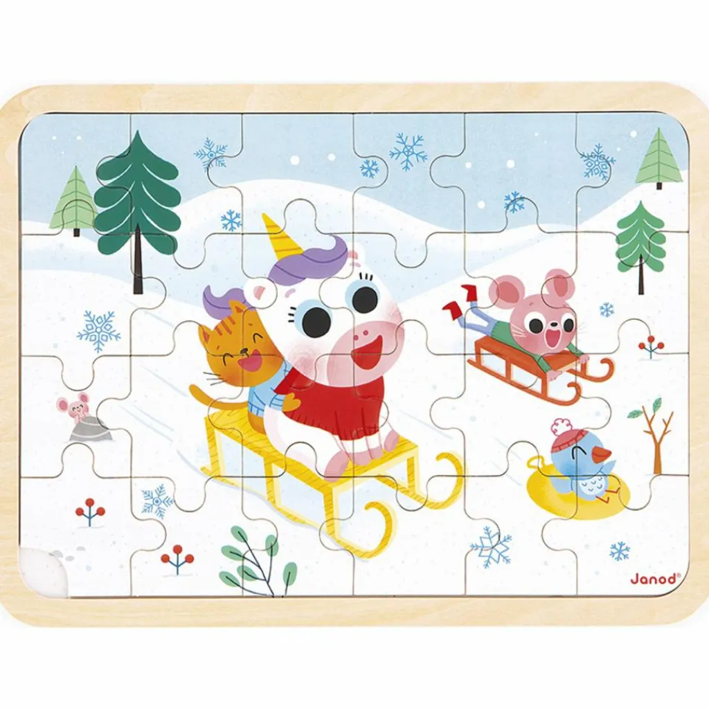 Sale Puzzle A la montagne (24 pièces) Puzzle