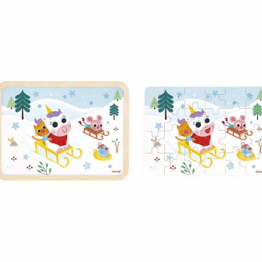 Sale Puzzle A la montagne (24 pièces) Puzzle