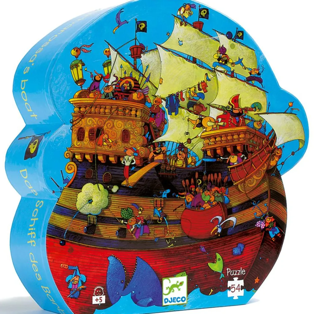 New Puzzle Bateau de Barberousse (54 pièces) Puzzle