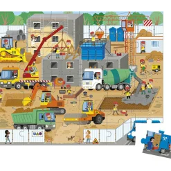 Sale Puzzle chantier (36 pièces) Puzzle