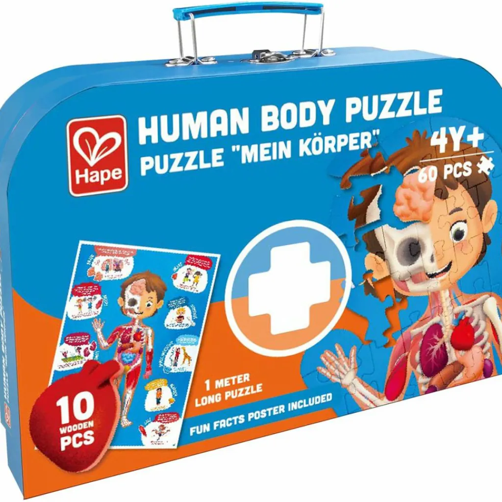 Sale Puzzle corps humain (60 pièces) Puzzle