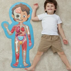 Sale Puzzle corps humain (60 pièces) Puzzle