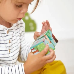 Sale Puzzle cubes en bois Animaux de la Ferme Puzzle