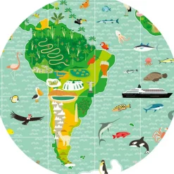Online Puzzle d'observation avec livret Tour du monde (200 pièces) Puzzle