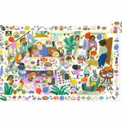 Online Puzzle d'observation La fête d'anniversaire (54 pièces) Puzzle