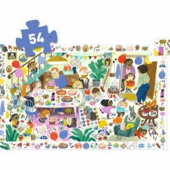 Online Puzzle d'observation La fête d'anniversaire (54 pièces) Puzzle