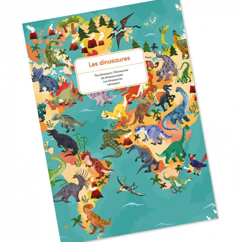 Puzzle éducatif géant Les dinosaures (200 pièces) Puzzle