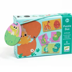 Clearance Puzzle duo-trio Articulo Les œufs rigolos (12 pièces) Puzzle