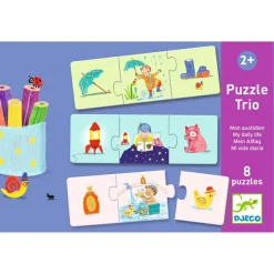 Best Puzzle duo-trio Mon quotidien (16 pièces) Puzzle