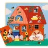 Outlet Puzzle en bois 3 niveaux Chez Moo Puzzle