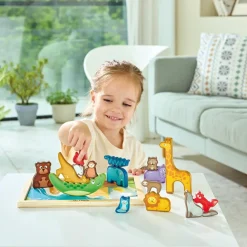 Best Puzzle en bois animaux du monde en 3D (16 pièces) Puzzle