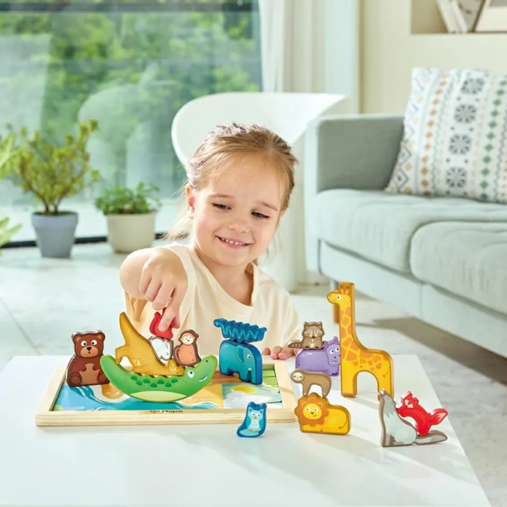 Best Puzzle en bois animaux du monde en 3D (16 pièces) Puzzle