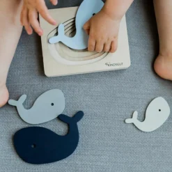 Sale Puzzle en bois Baleine (6 pièces) Puzzle