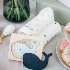 Sale Puzzle en bois Baleine (6 pièces) Puzzle