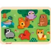 Discount Puzzle en bois Chunky La forêt (8 pièces) Puzzle