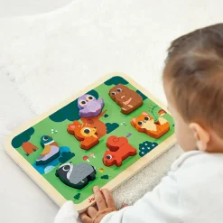 Discount Puzzle en bois Chunky La forêt (8 pièces) Puzzle