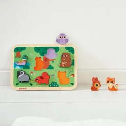 Discount Puzzle en bois Chunky La forêt (8 pièces) Puzzle