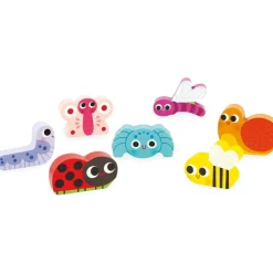 Discount Puzzle en bois Chunky Le jardin (8 pièces) Puzzle