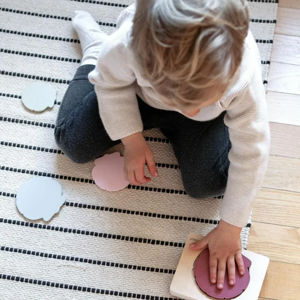 Puzzle en bois Coquillages (6 pièces) Puzzle