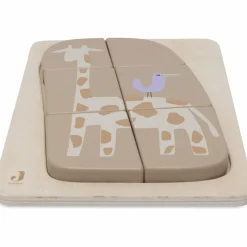Hot Puzzle en bois Jungle Jambo Giraffe (6 pièces) Puzzle