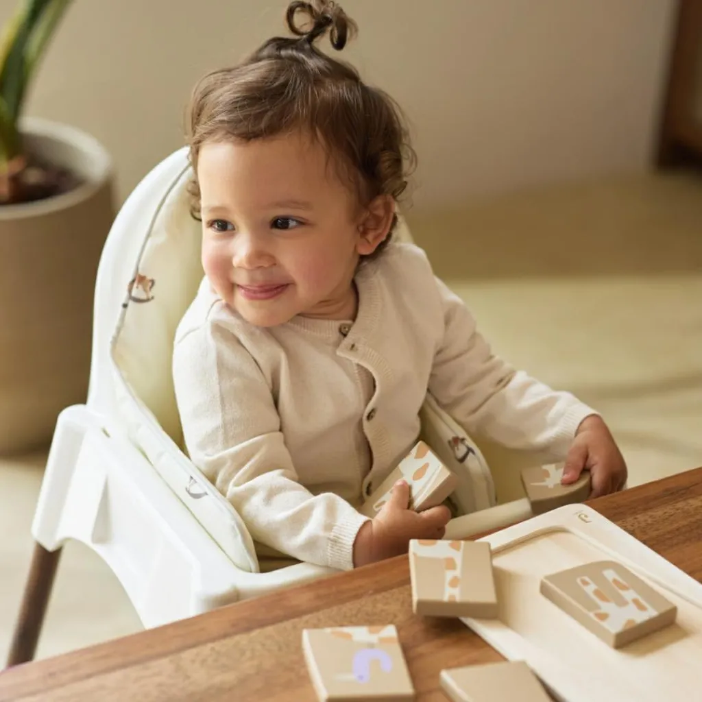 Hot Puzzle en bois Jungle Jambo Giraffe (6 pièces) Puzzle