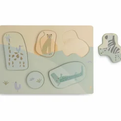 Puzzle en bois Jungle Jambo (6 pièces) Puzzle