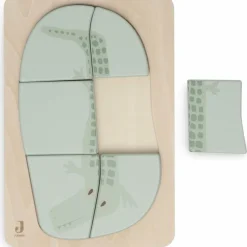 Discount Puzzle en bois Jungle Jambo Croco (6 pièces) Puzzle