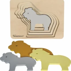 Puzzle en bois Lion (6 pièces) Puzzle