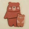 Puzzle en bois Ours (4 pièces) Puzzle