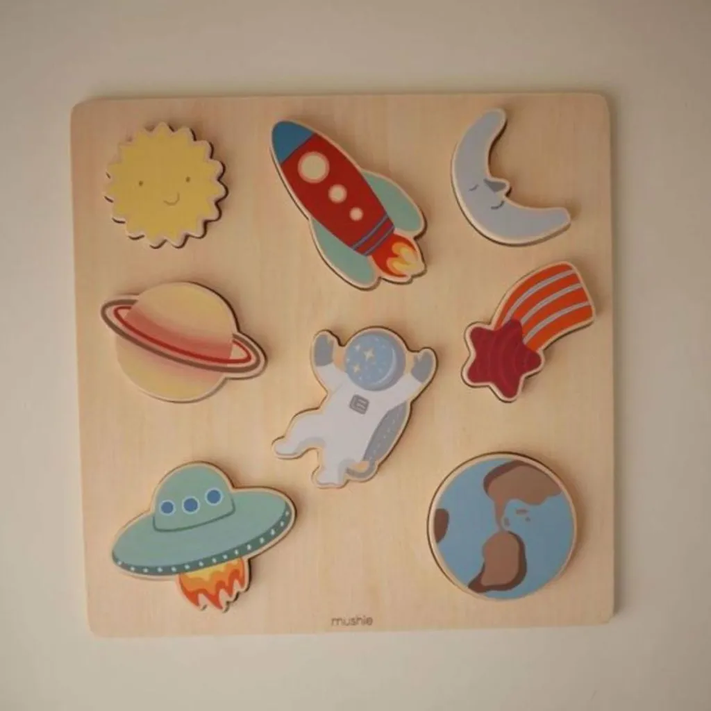 Puzzle en bois Space (8 pièces) Puzzle