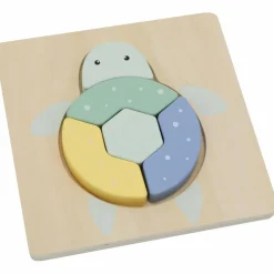 Puzzle en bois Tortue (5 pièces) Puzzle