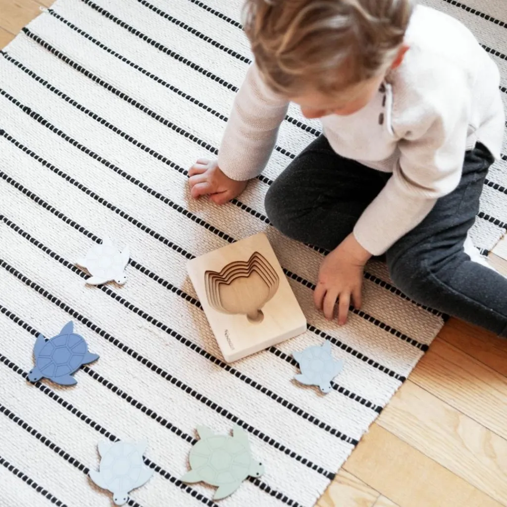 Discount Puzzle en bois Tortue (6 pièces) Puzzle
