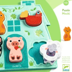 Sale Puzzle en relief Mouki (6 pièces) Puzzle