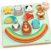 Clearance Puzzle en relief Puzz & Boom Rainbow (12 pièces) Puzzle
