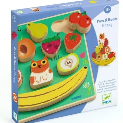 Discount Puzzle en relief Puzz & Boom Happy (12 pièces) Puzzle