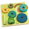 Sale Puzzle en relief Puzz & Stack Rainbow (7 pièces) Puzzle