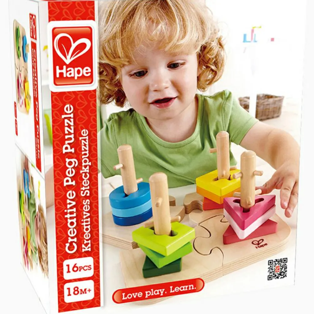 Outlet Puzzle et jeu à encastrer boutons créatifs - Reconditionné Jeu De Motricité Fine