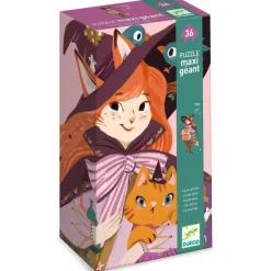 Clearance Puzzle géant Lily la sorcière (36 pcs et 1 miniature) Puzzle