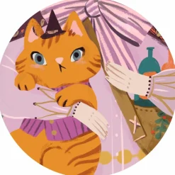 Clearance Puzzle géant Lily la sorcière (36 pcs et 1 miniature) Puzzle