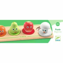 Discount Puzzle gros boutons Vegi'n'Co Puzzle