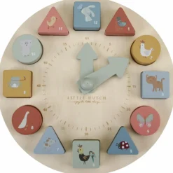 Puzzle horloge FSC Apprentissage Du Temps Et Quotidien