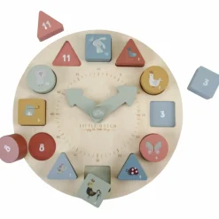 Puzzle horloge FSC Apprentissage Du Temps Et Quotidien