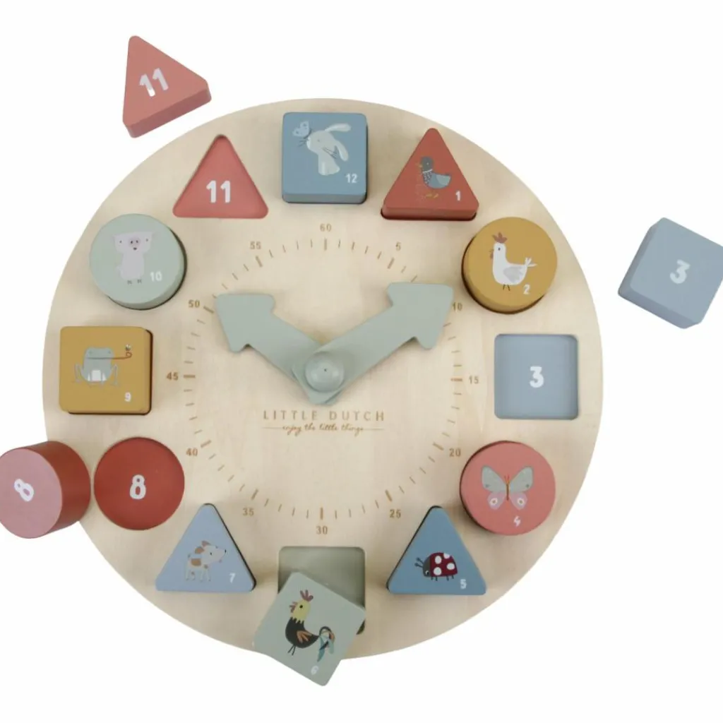 Puzzle horloge FSC Apprentissage Du Temps Et Quotidien
