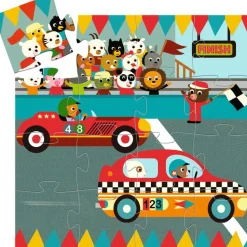 Sale Puzzle Le bolide (16 pièces) Puzzle