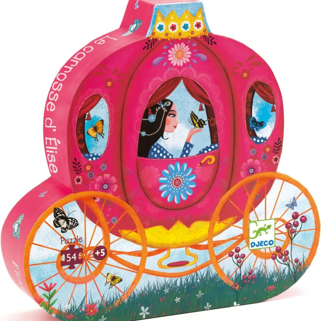 Sale Puzzle Le carrosse d'Elise (54 pièces) Puzzle