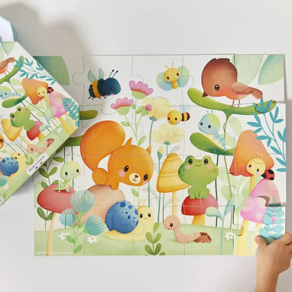 Online Puzzle les compagnons du jardin (20 pièces) Puzzle