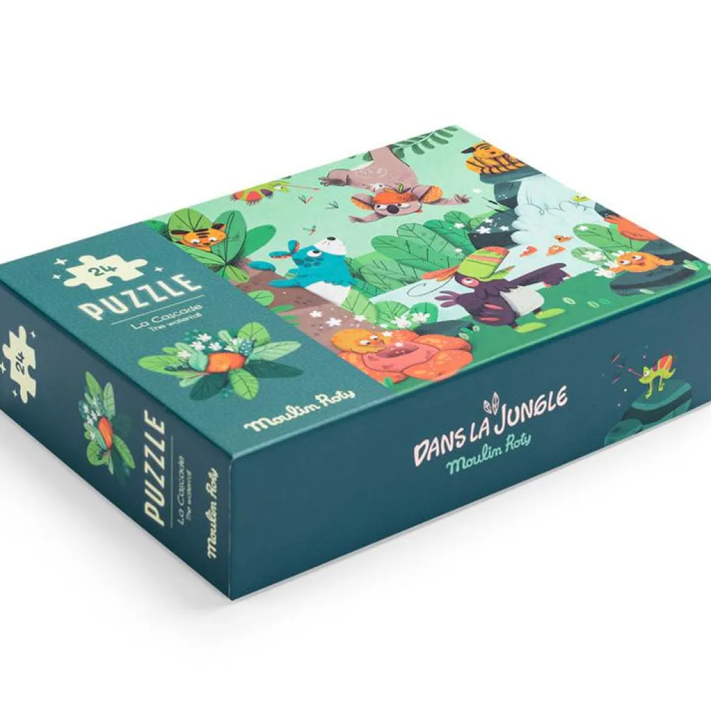 Outlet Puzzle phosphorescent La cascade Dans la jungle (24 pièces) Puzzle