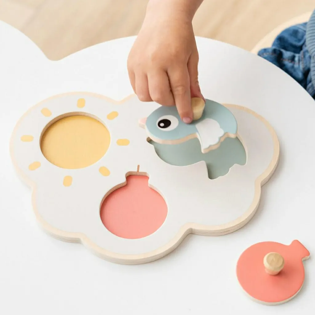 Hot Puzzle premier âge Happy clouds Puzzle