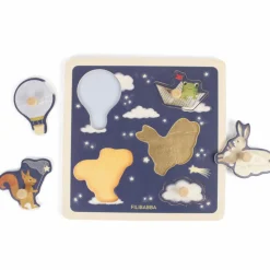 Best Puzzle sensoriel en bois Little Adventurers Puzzle