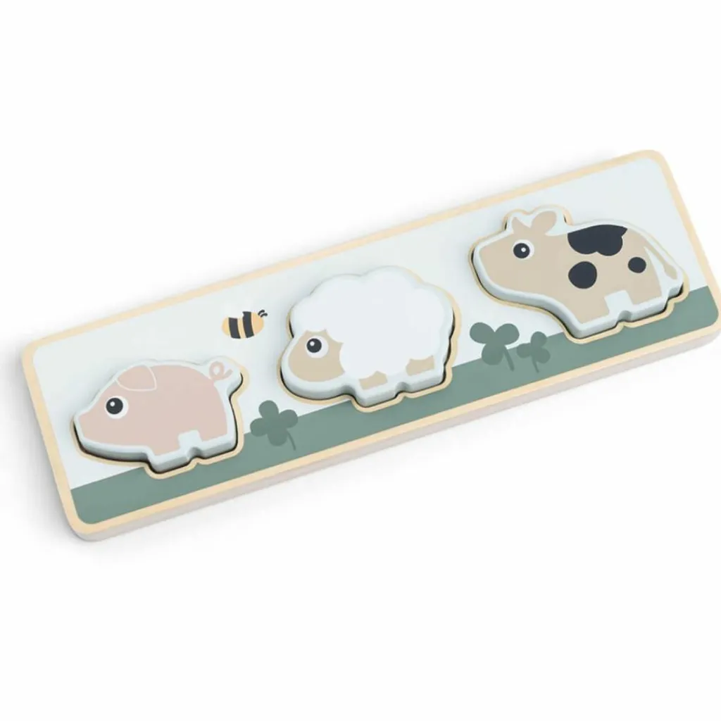 Outlet Puzzle sensoriel Tiny farm Multicolore Puzzle